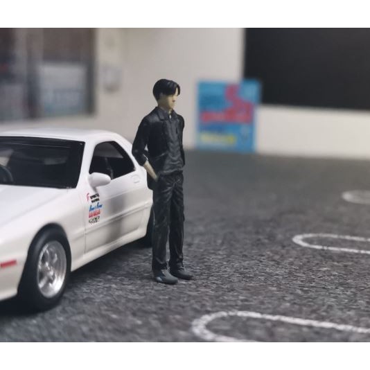 Jual Miniatur Figure Skala 64 Initial D Ryosuke Takahashi Diorama Maket ...