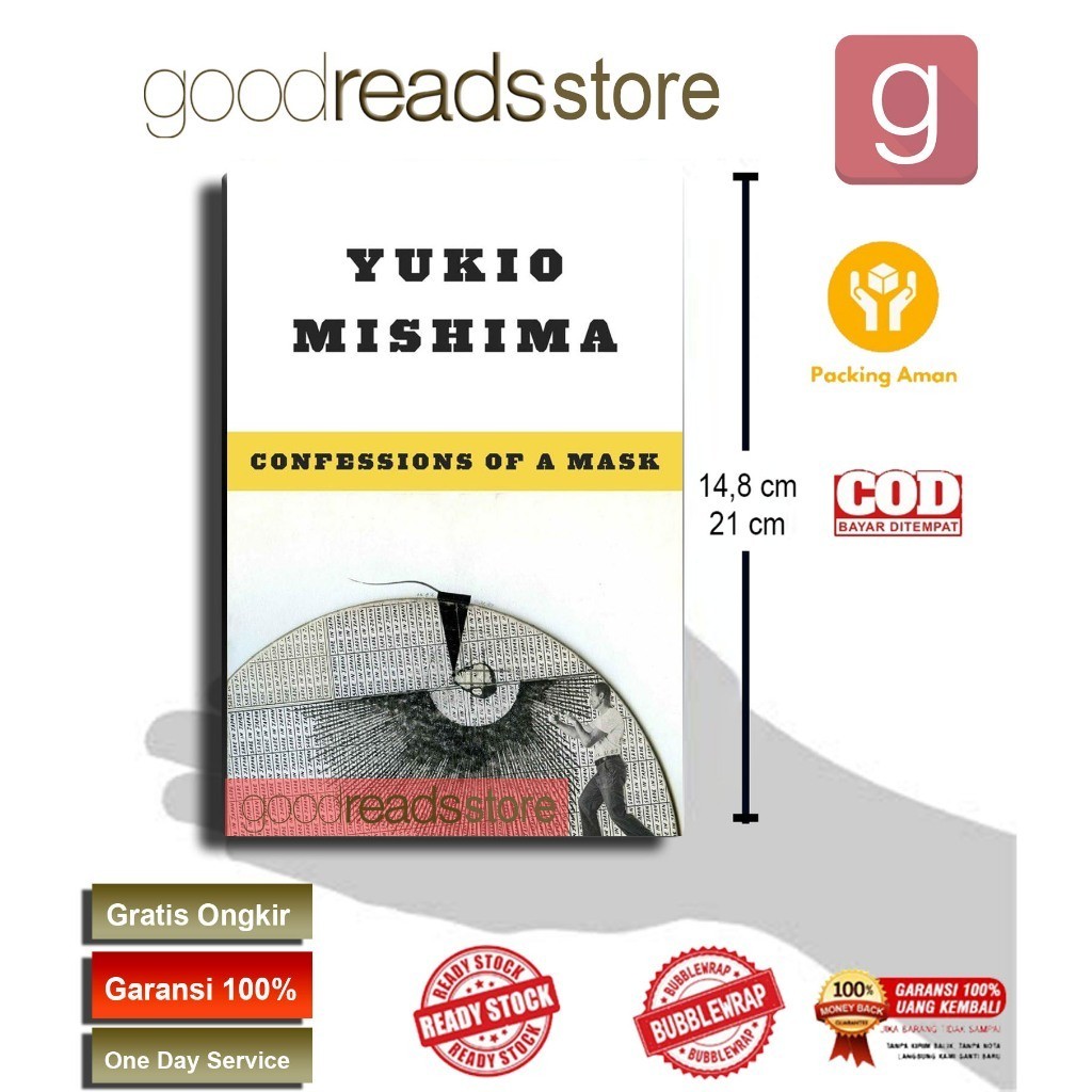 Jual Confessions Of A Mask Yukio Mishima English Shopee Indonesia