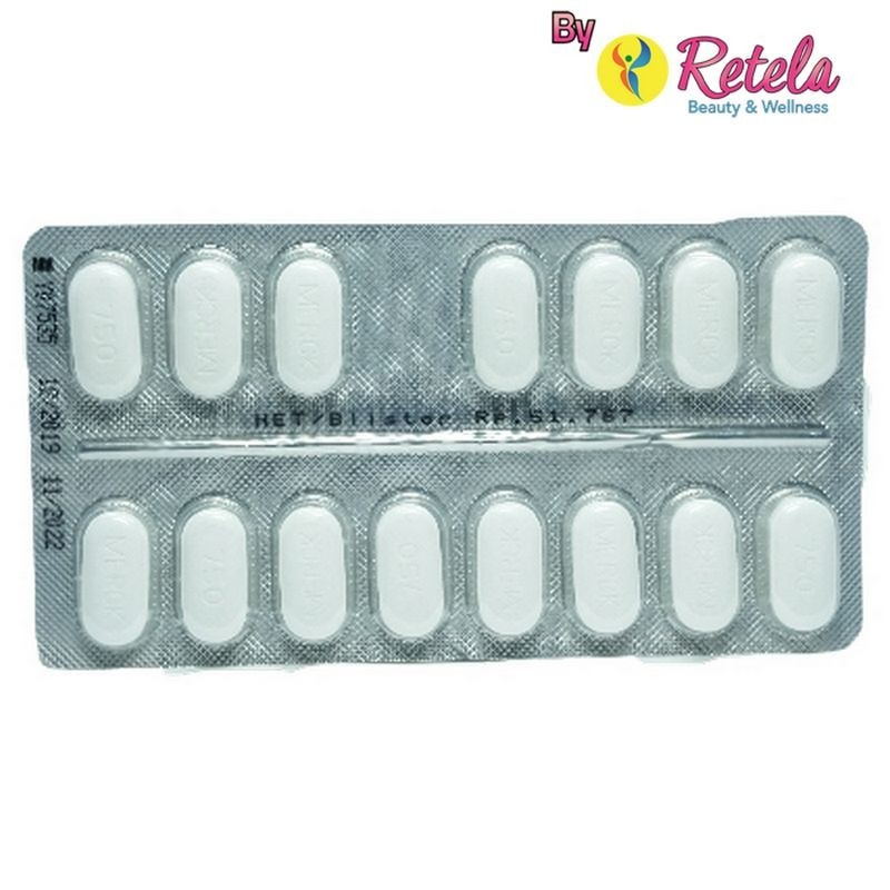 Jual GLUCOPHAGE XR 750MG 1 STRIP 15 TABLET Shopee Indonesia