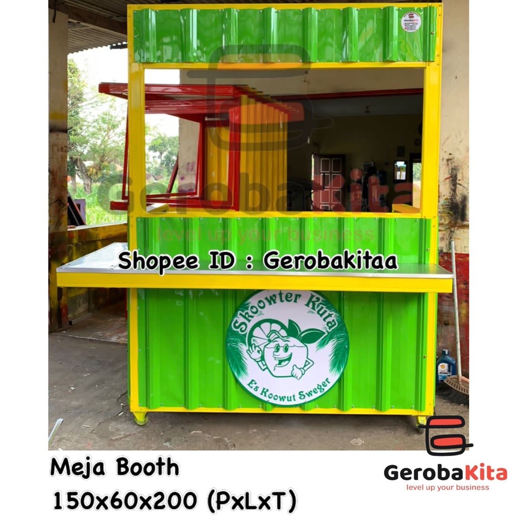 Jual SPESIAL PROMO SALE Meja booth/ meja kontainer / meja stand booth ...