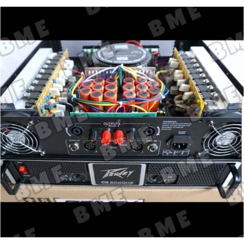 Jual Power Peavey CS 8000 HZ Amplifier Peavey CS 8000HZ GRADE AA ...