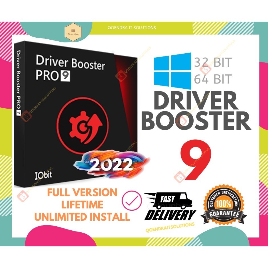 Jual IObit Driver Booster Pro 9 | 9.2 | ACTIVATED | PC Game Booster | Full  Version | Lifetime | Fast server Download | Shopee Indonesia