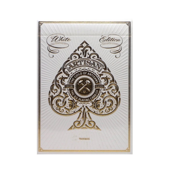 Jual Kartu Remi White Artisan Playing Cards by Theory11 | Shopee Indonesia