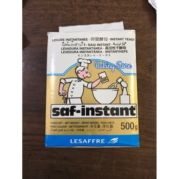 Jual Ragi Kering - Instant Dry Yeast Saf-Instant 500gr | Shopee Indonesia