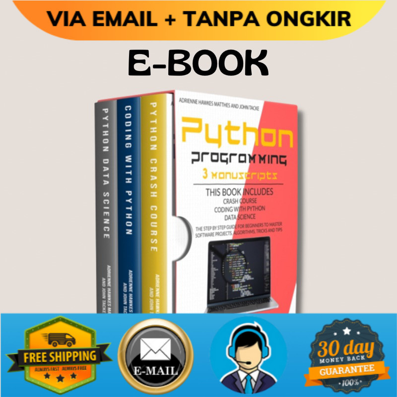 Jual PYTHON PROGRAMMING 3 MANUSCRIPT | Shopee Indonesia