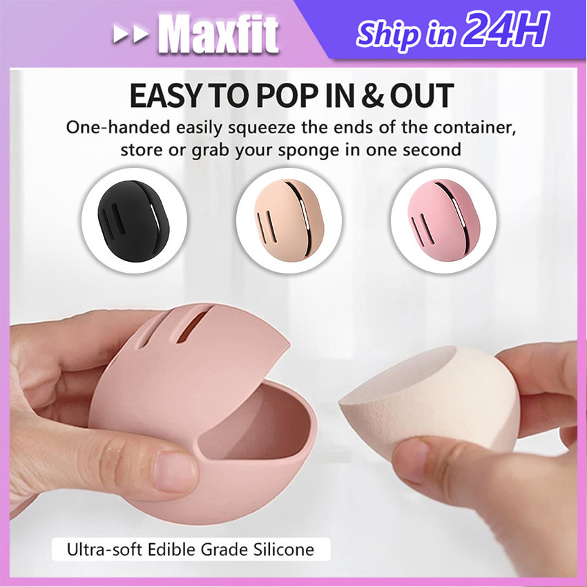Jual Beauty Blender Case Silicon Storage Tempat Penyimpanan Sponge ...