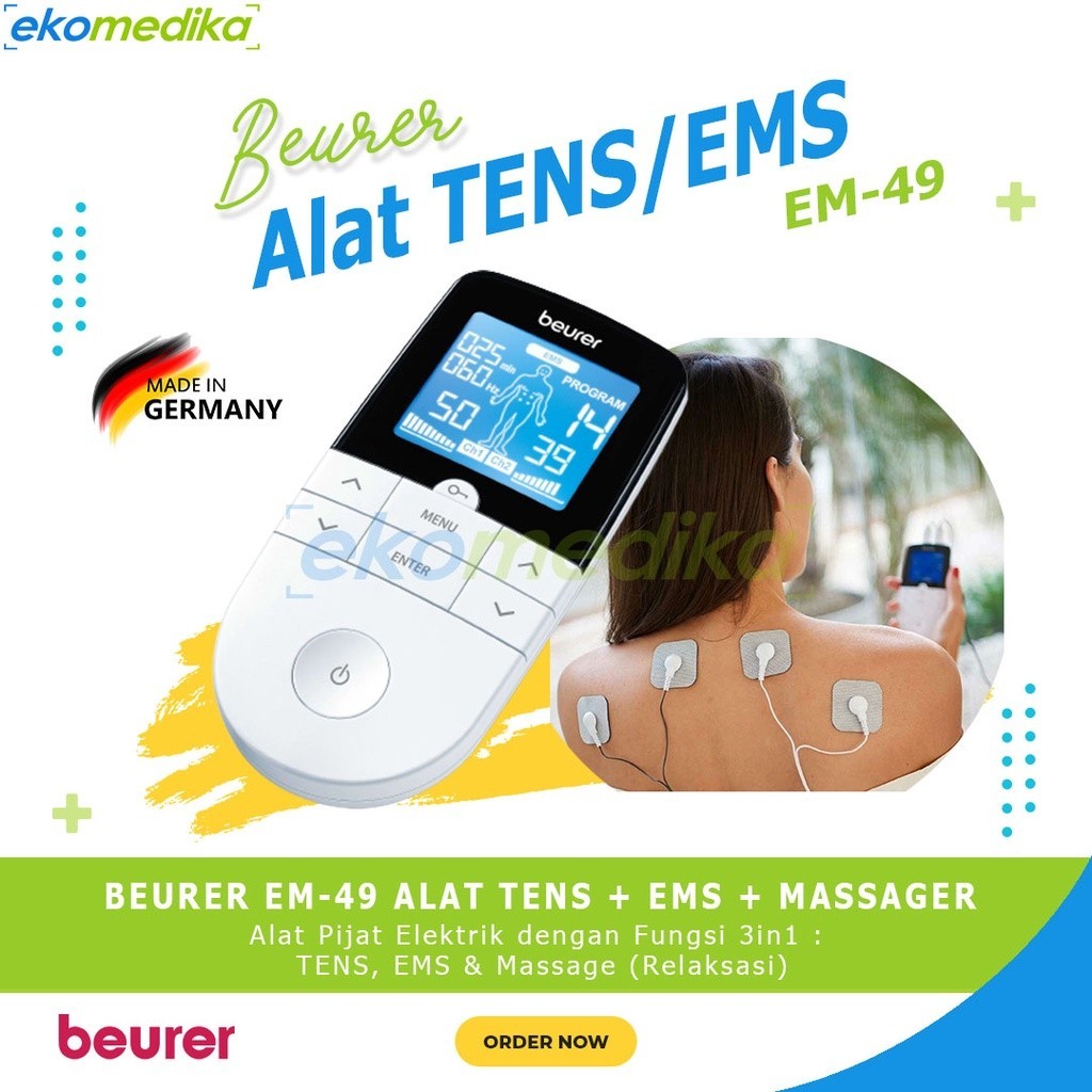 Jual Beurer EM 49 Tens EMS Digital EM49 EM-49 Alat Pijat Elektrik ...