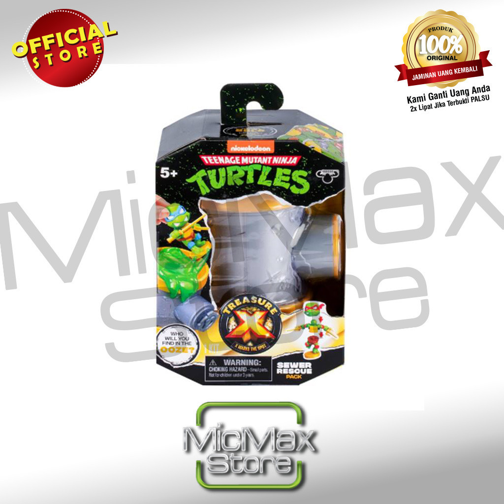 Jual Treasure X TMNT Teenage Mutant Ninja Turtles Sewer Rescue 41744 ...