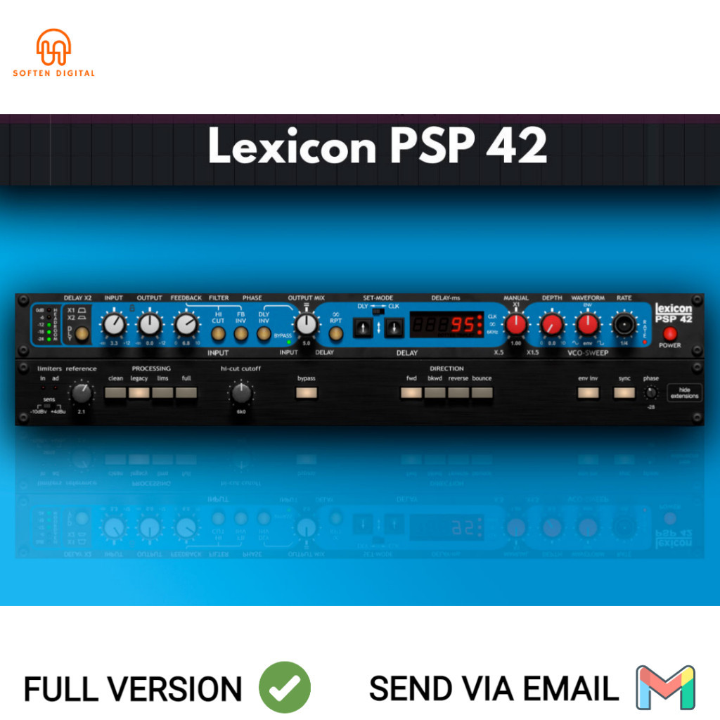 Jual PSPaudioware Lexicon PSP42x - VST Plugin High-quality Digital ...