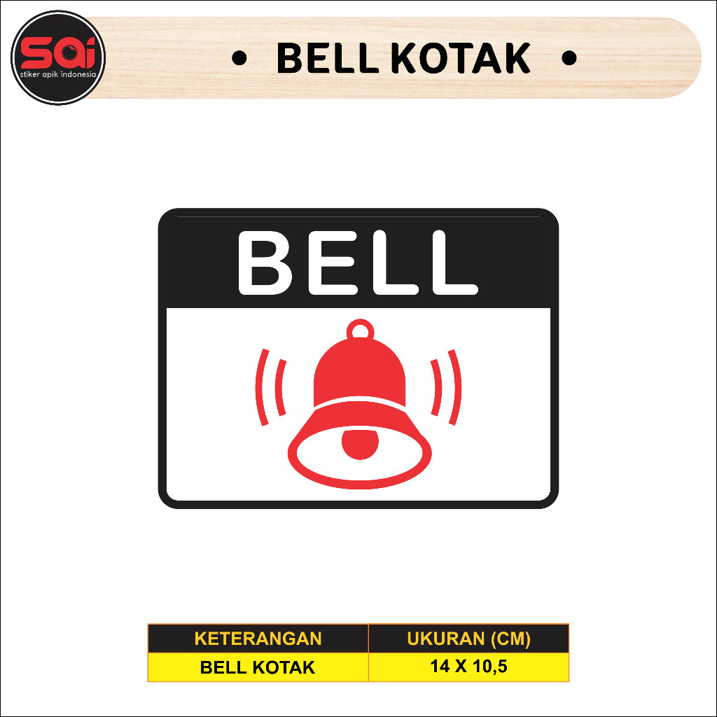 Jual STIKER VINYL BELL LAMINASI DOFF | Shopee Indonesia