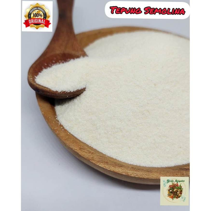 Jual Tepung Semolina / Semolina Flour / Tepung Pasta 1kg | Shopee Indonesia