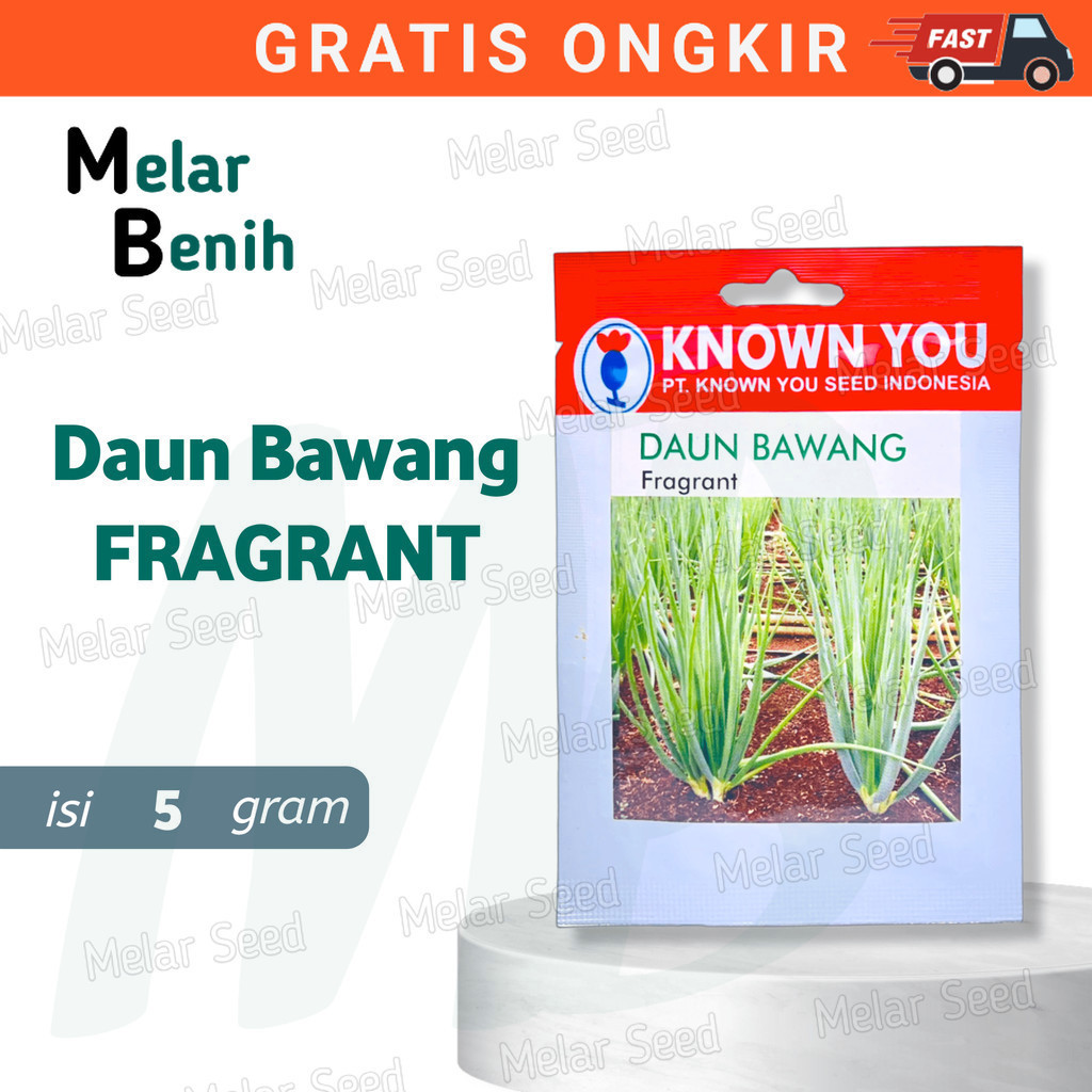 Jual Melar Seed BENIH KYS KNOWN YOU DAUN BAWANG FRAGRANT 5 GRAM KEMASAN ...