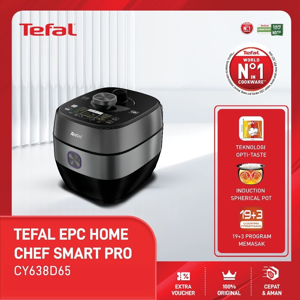 Jual Tefal Epc Home Chef Smart Pro Ih Cy Pressure Slow Cooker