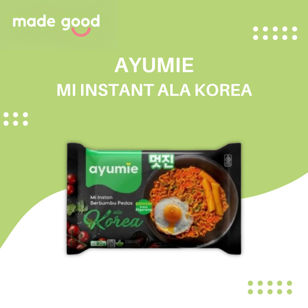 Jual Ayumie Mie Instant Oven Ala Korea Gr Tanpa Msg Tanpa Pengawet Shopee Indonesia