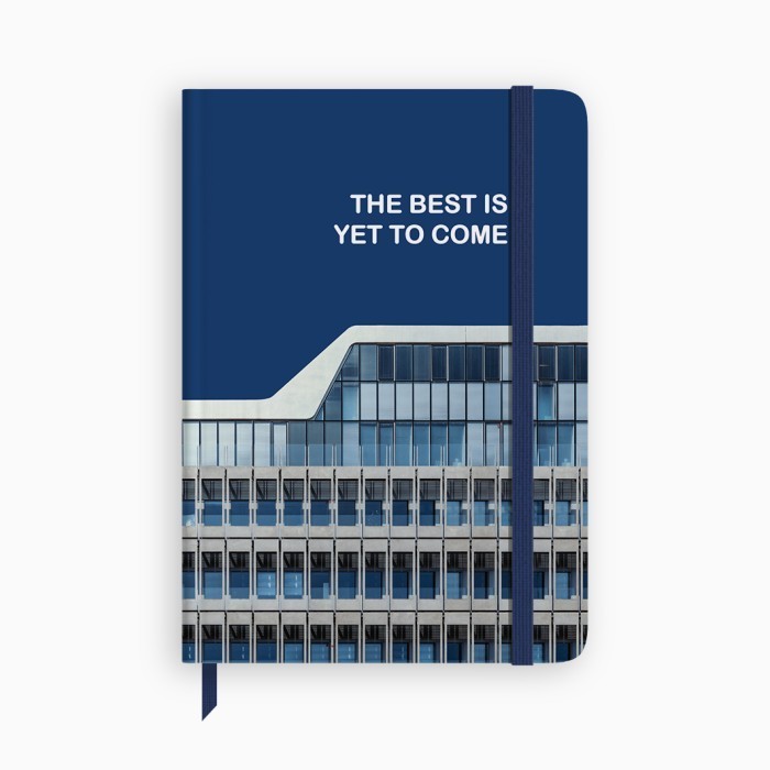 Jual Basic Notebook - Aesthetic Building Custom Notebook - Bullet ...