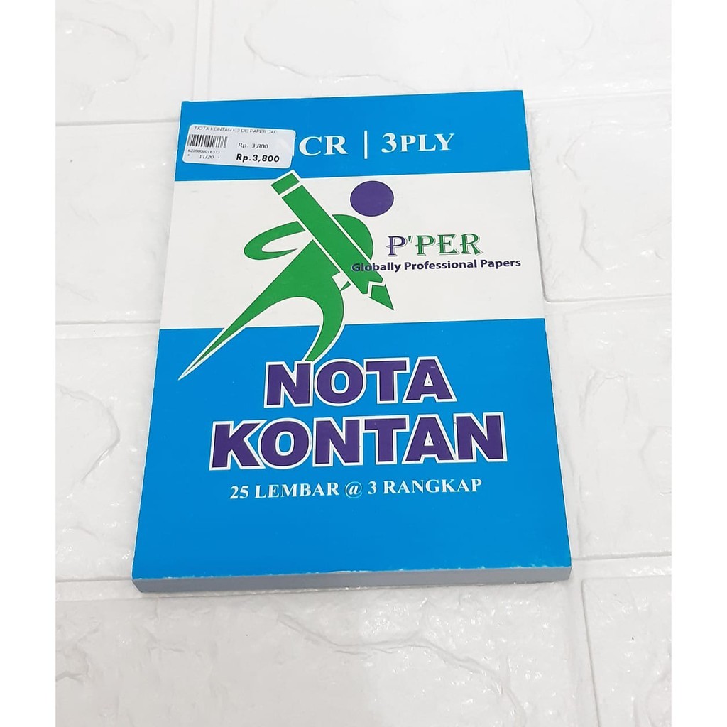 Jual NOTA KONTAN K3 DE PAPER JAP / PCS | Shopee Indonesia