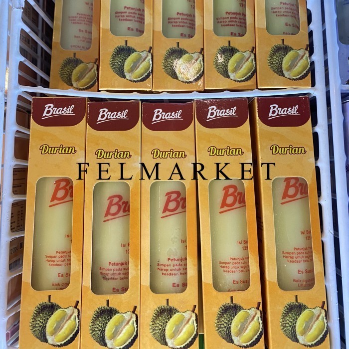 Jual Brasil Es Durian / Es Susu Rasa Durian / Pcs | Shopee Indonesia