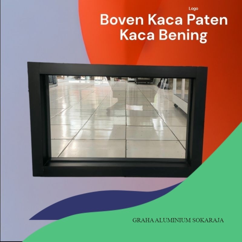 Jual Jendela Boven Alumunium Model Kaca Mati | Shopee Indonesia