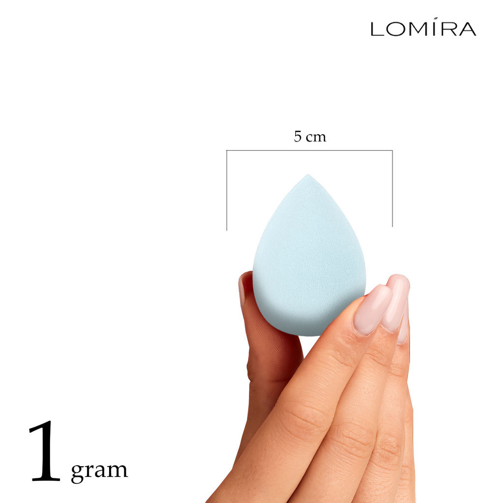 Jual LOMIRA Round Sponge Blender 5 CM Spons Alas Bedak Beauty Sponge ...