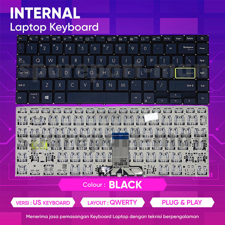 Jual Keyboard for Asus Vivobook A413 A413EP A413J X413 K413 M413 S413 ...
