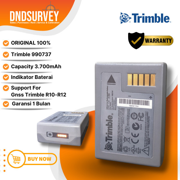 Jual Battery Baterai Gnss Gps Rtk Trimble R10 / R12 / R12i 990737