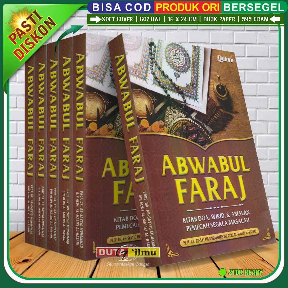 Jual ABWABUL FARAJ Kitab Do'a, Wirid, & Amalan Pemecah Segala Masalah ...