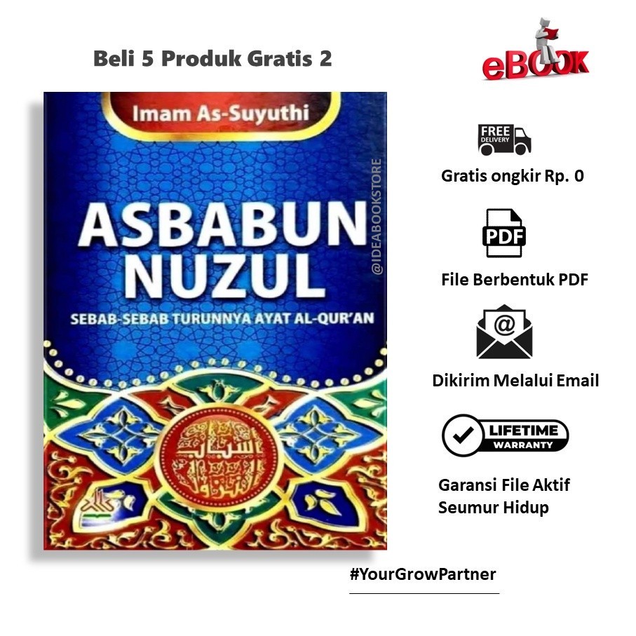 Jual Asbabun Nuzul : Sebab-sebab Turunnya Ayat Al-Qur'an - Sagara ...