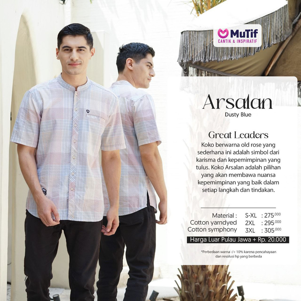 Jual MUTIF Koko Dewasa Arsalan | Shopee Indonesia