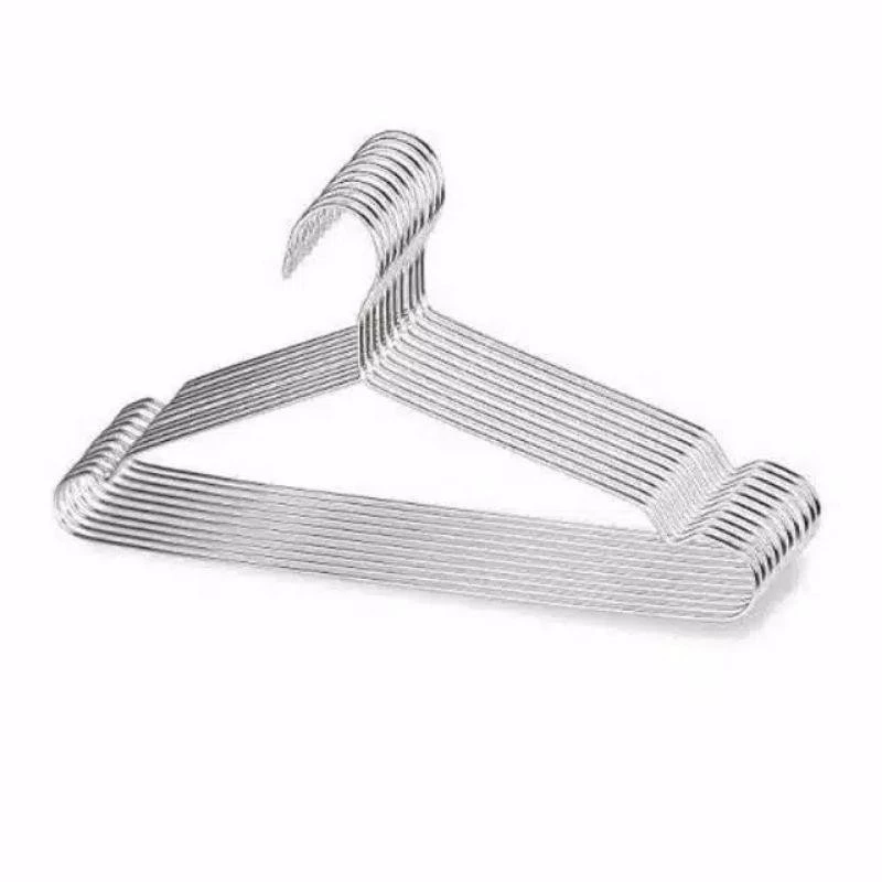 Gambar 2 Hanger Baju Stainless 20 PCS Anti Karat Kuat & Awet Premium