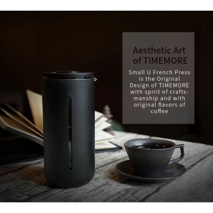 Jual GROSIRUNIK99 TIMEMORE Small U French Press Coffee Tea Maker Pot