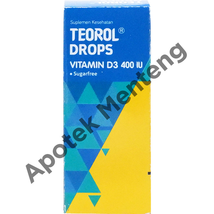 Jual Teorol Drops Vitamin D3 400 IU - Suplemen Vitamin D | Shopee Indonesia