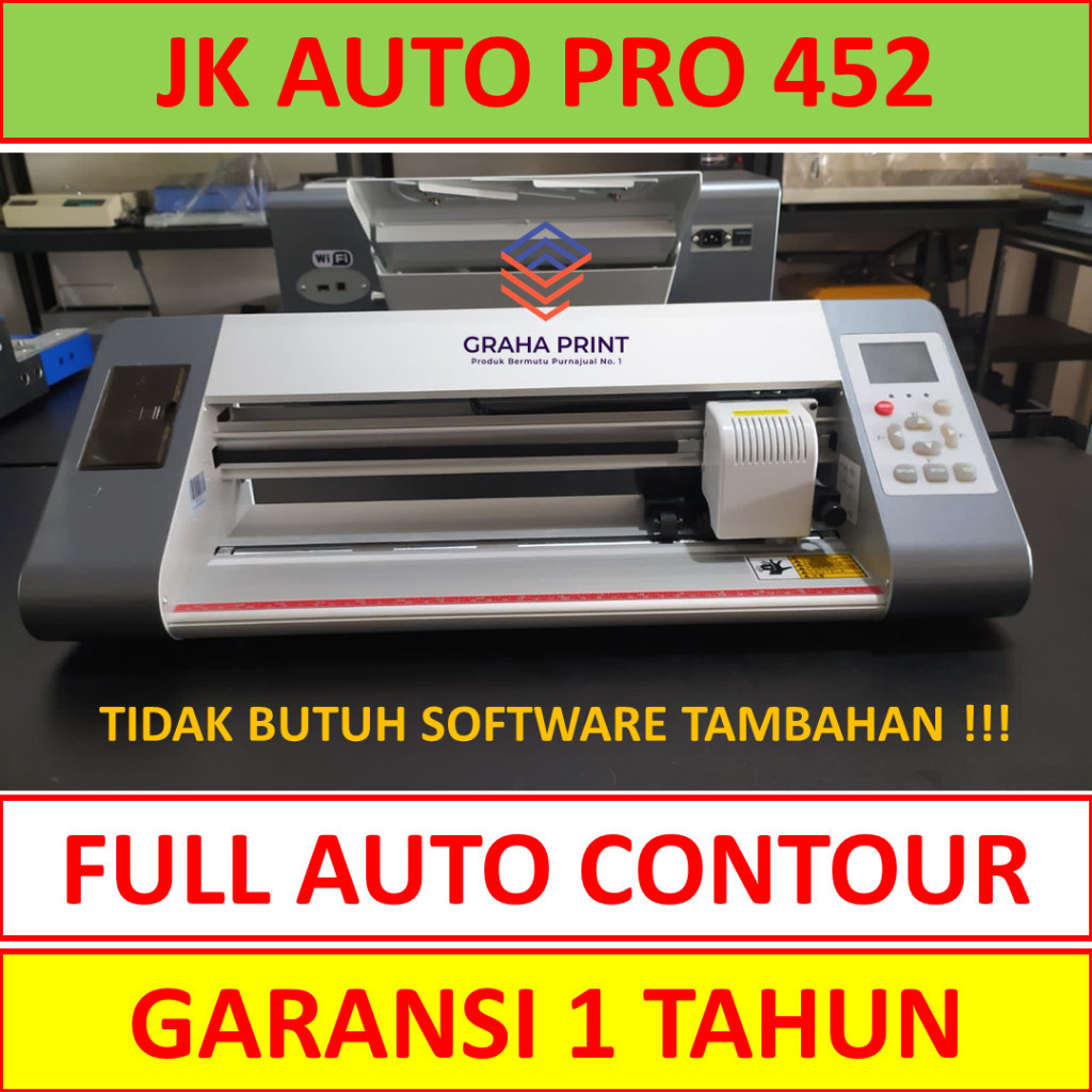 Jual Jinka Pro - JK 452 Mesin Cutting Sticker Auto Contour Cut Full ...