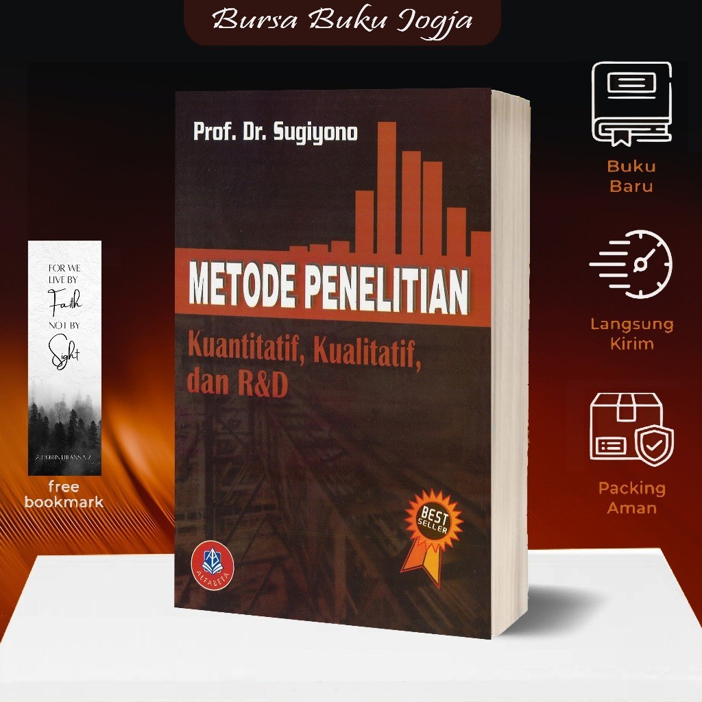 Jual Metode Penelitian Kuantitatif Kualitatif Dan Randd Sugiyono