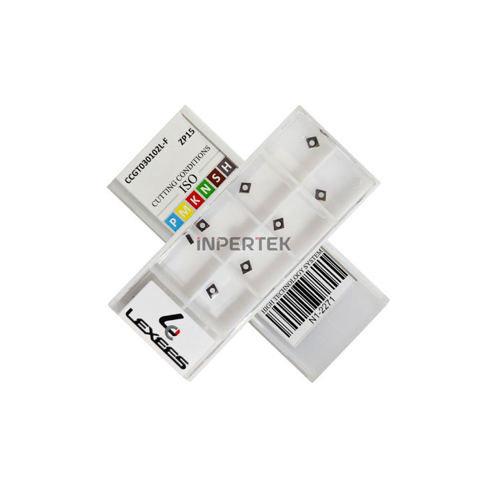 Jual Insert CCGT 030102L-F LEXEES Pahat Bubut CCGT 03 01 02 Mata ...