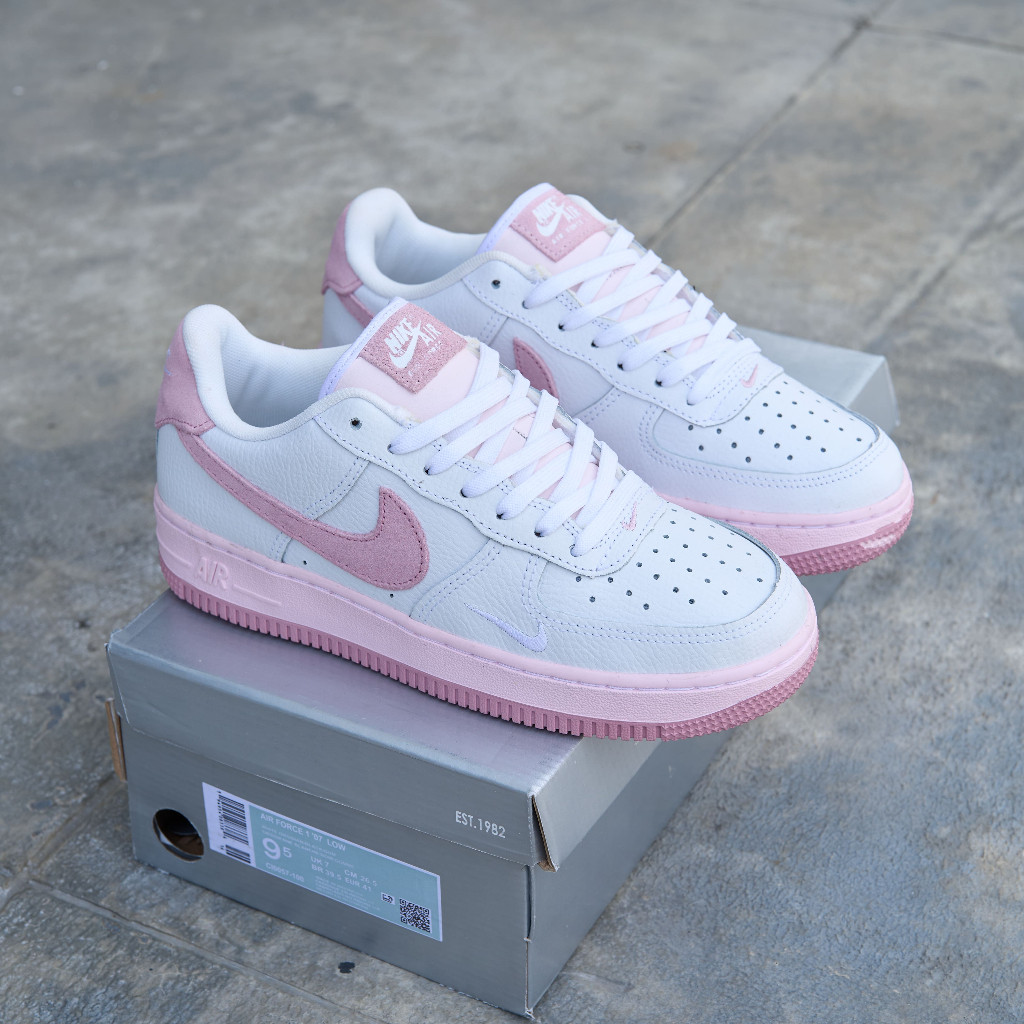 Jual KUJANG01 - SEPATU WOMAN - apiii - WHITE LIS SOL PINK ( LOK ...