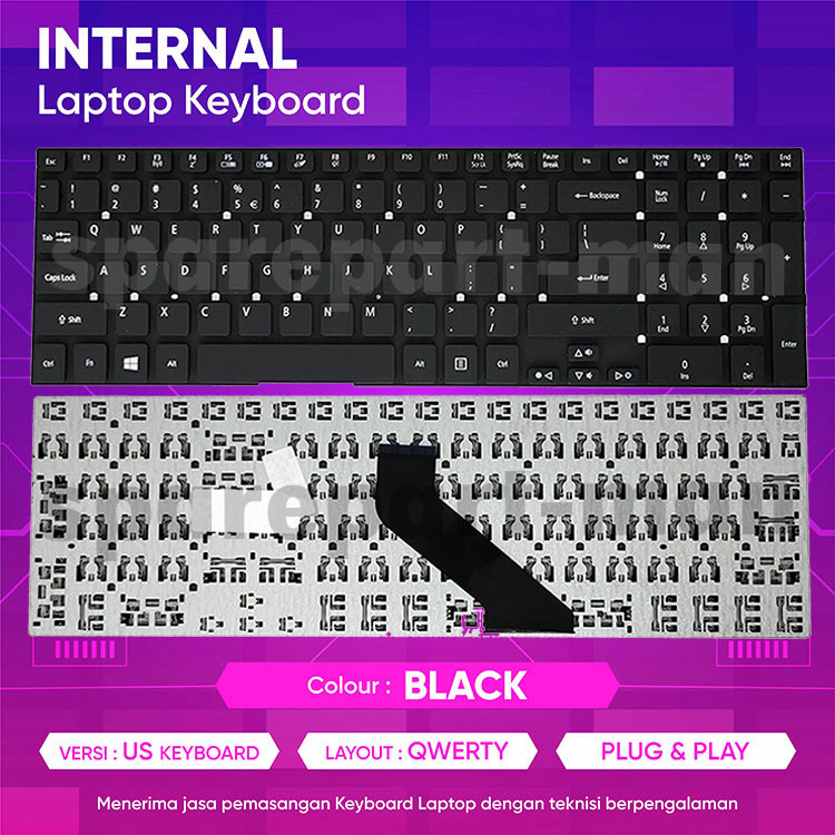 Teclado Para Laptop Acer E5-573, E5-572T, E5-573G – Compatible Con - Foto 12
