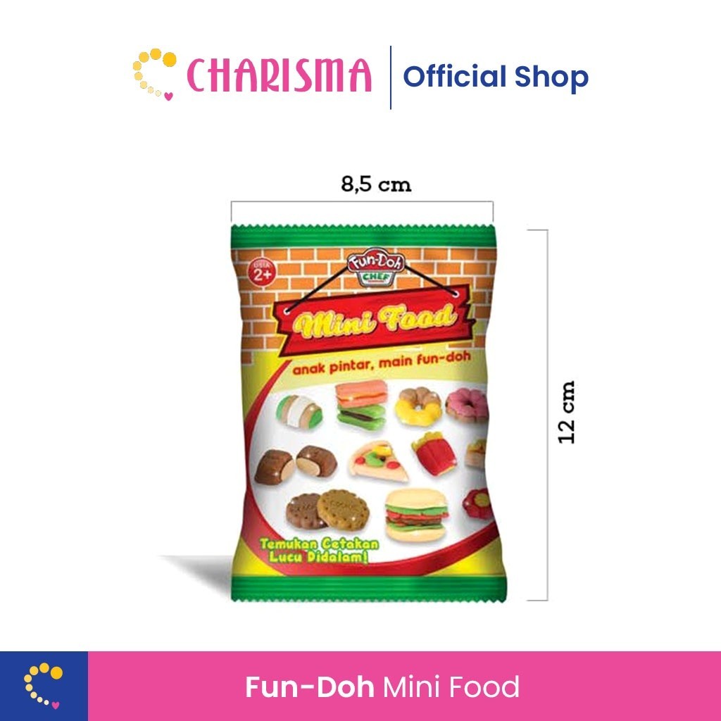 Jual Fundoh Dan Cetakan Mini Food Bungkusan - Fun Doh Mini Food - Fun ...