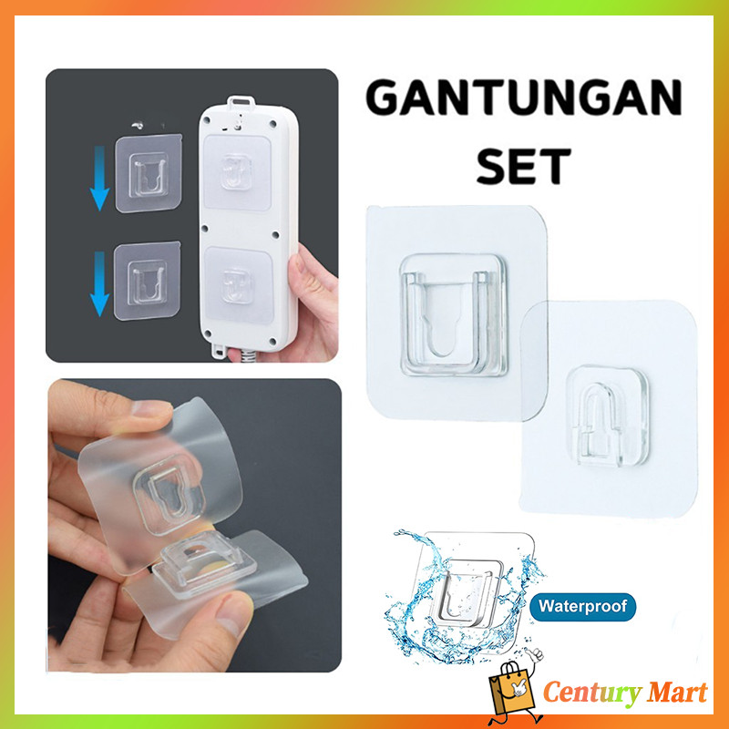 Jual gantungan plus minus double/1set socket hook plus minus jantan ...