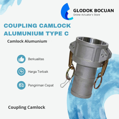 Jual 1 1/4" Coupling Camlock Stainless Steel Type C 125 Size 1 1/4 Inch ...