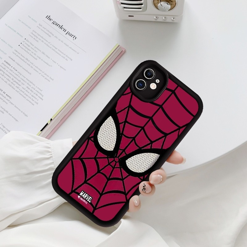 Jual Casing iPhone Spider-Man Marvel Case ip Shockproof Cover