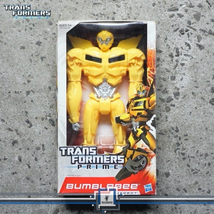 Jual Transformers Prime Bumblebee Titan Hero Figure Original Hasbro ...