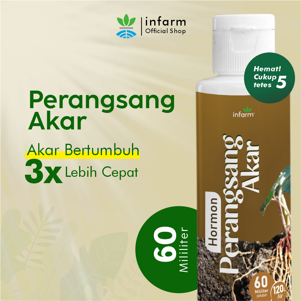 Jual INFARM - Hormon Auksin Perangsang Akar 60 Ml Kemasan Fliptop ...