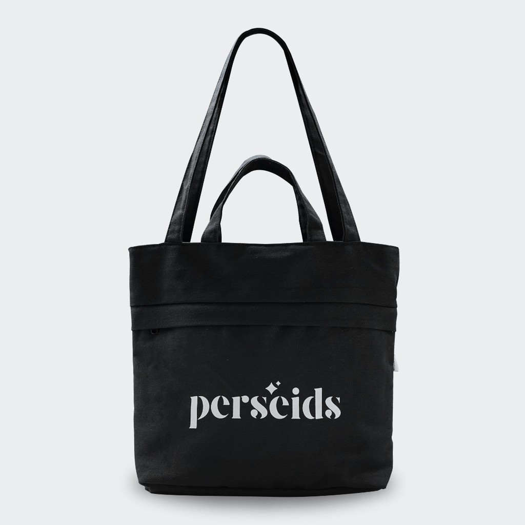 Jual Layf - Perseids - Black Canvas Tote Bag Hang Bag (2in1 Bag ...