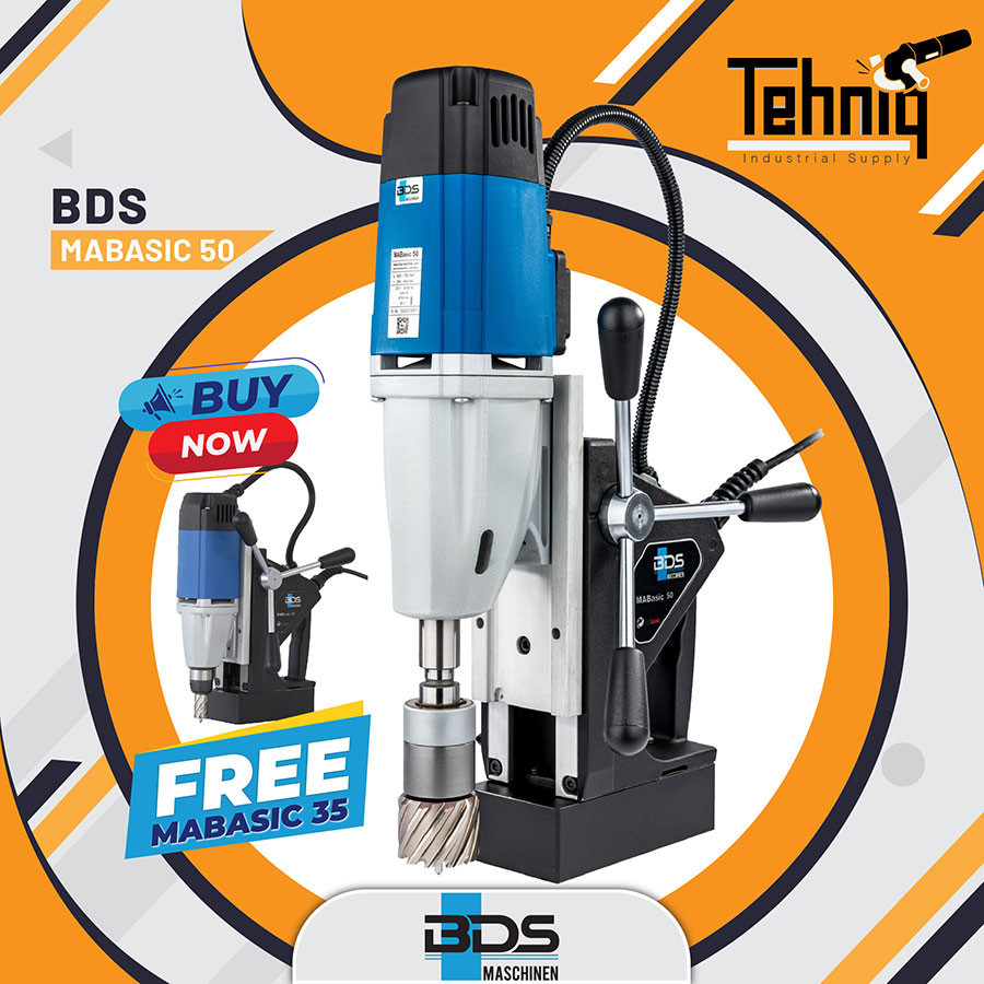 Jual Mesin Bor Duduk BDS MABasic50 / Magnetic Core Drilling Machine ...