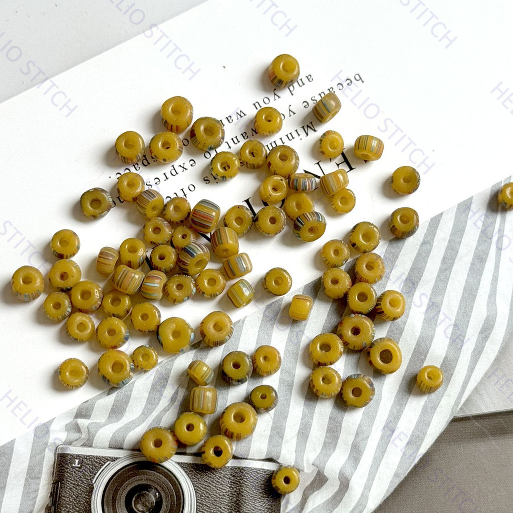 Jual 1 bag Manik-manik Kaca Genuine Glass Beads Indopacific