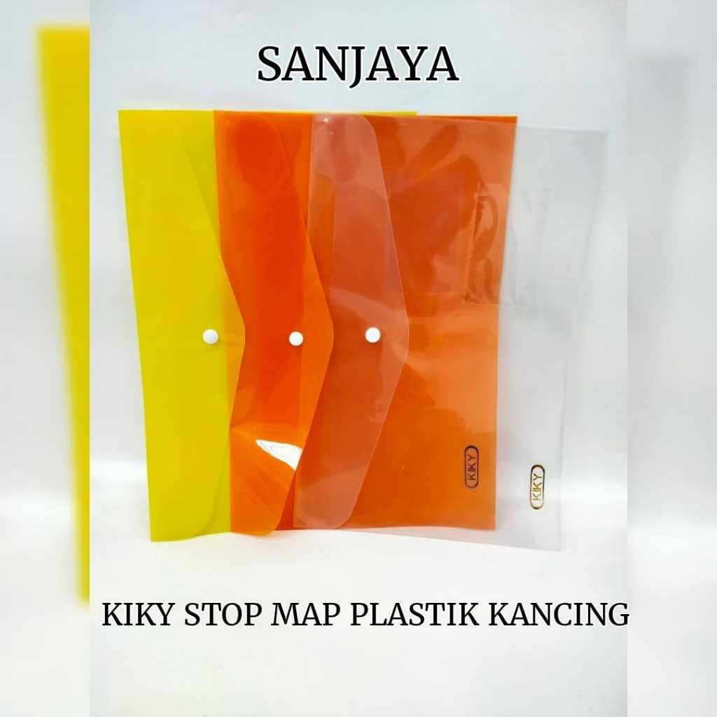 Jual (HASANS HOME)Kiky Stopmap Plastik Kancing / Map Kancing Plastik ...