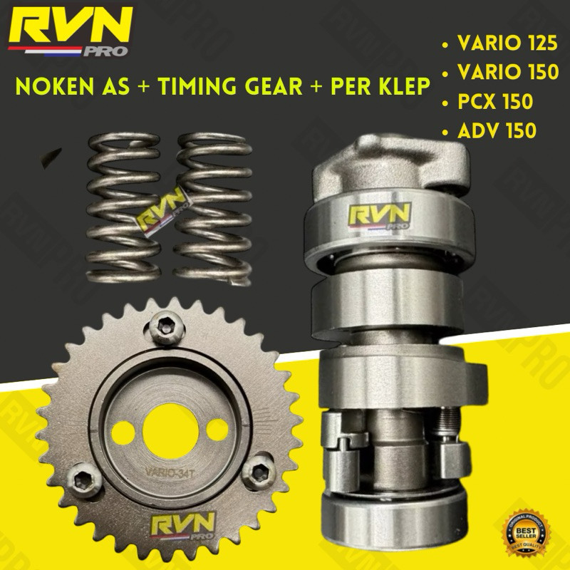 Jual PAKETAN NOKEN AS CAM RVN RACING RRA VARIO 150 125 PCX 150 ADV 150 ...