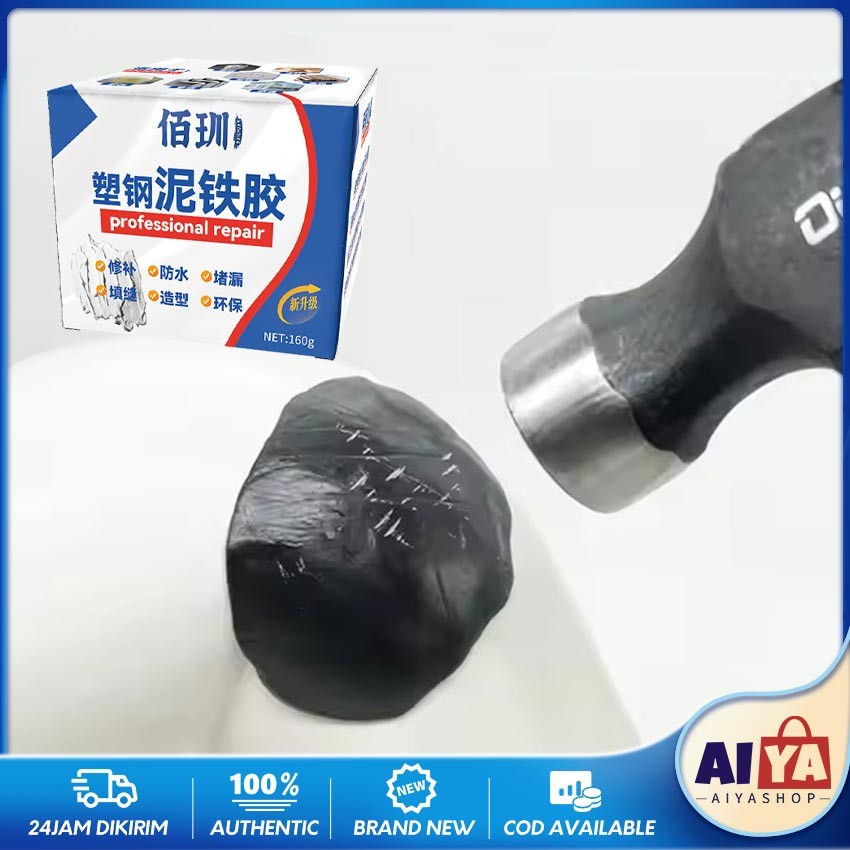 Jual 160G Lem Metal Retak Repair Bahan Clay Multifungsi Lem Ab Besi ...