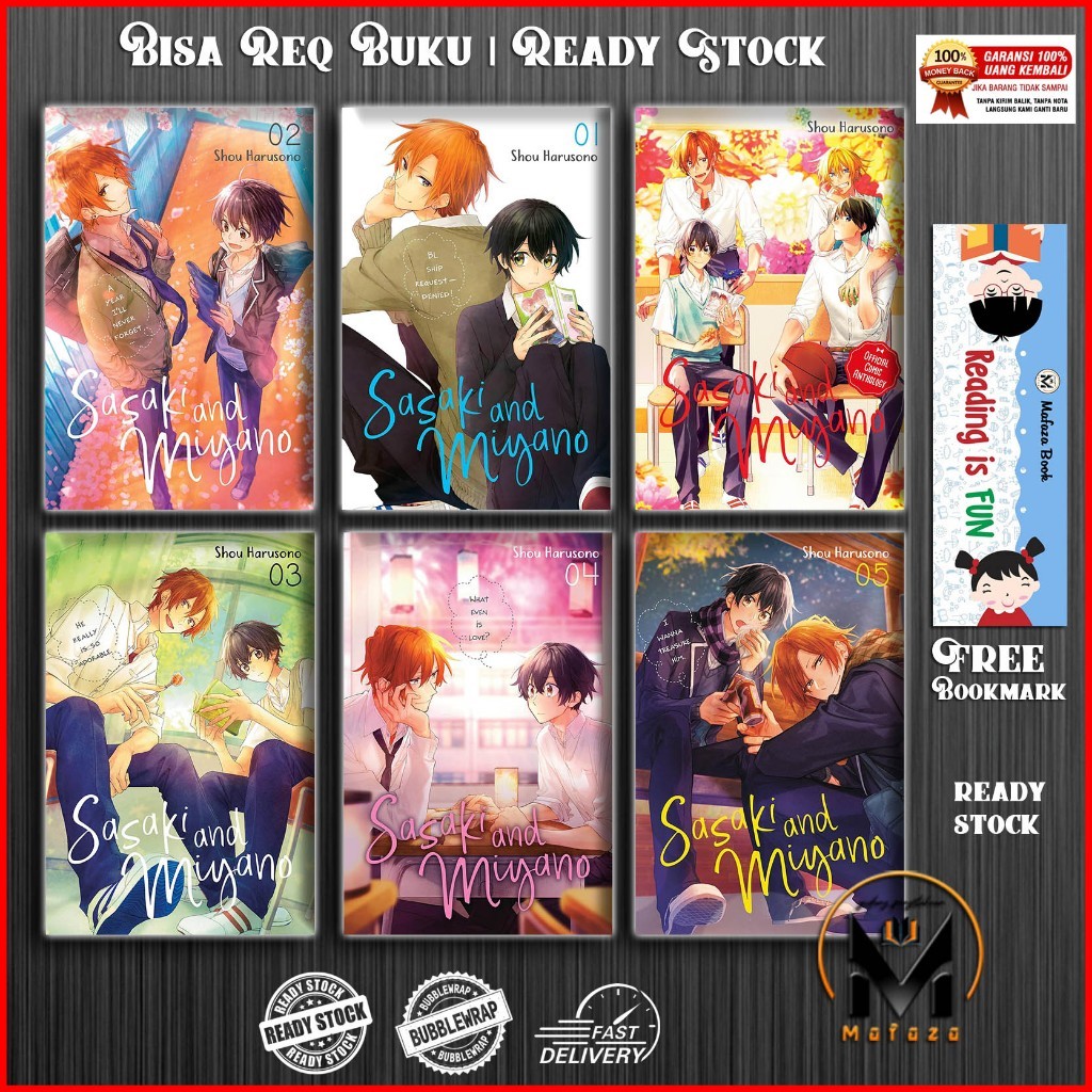 Jual Manga Sasaki and Miyano (10 book series) by Shou