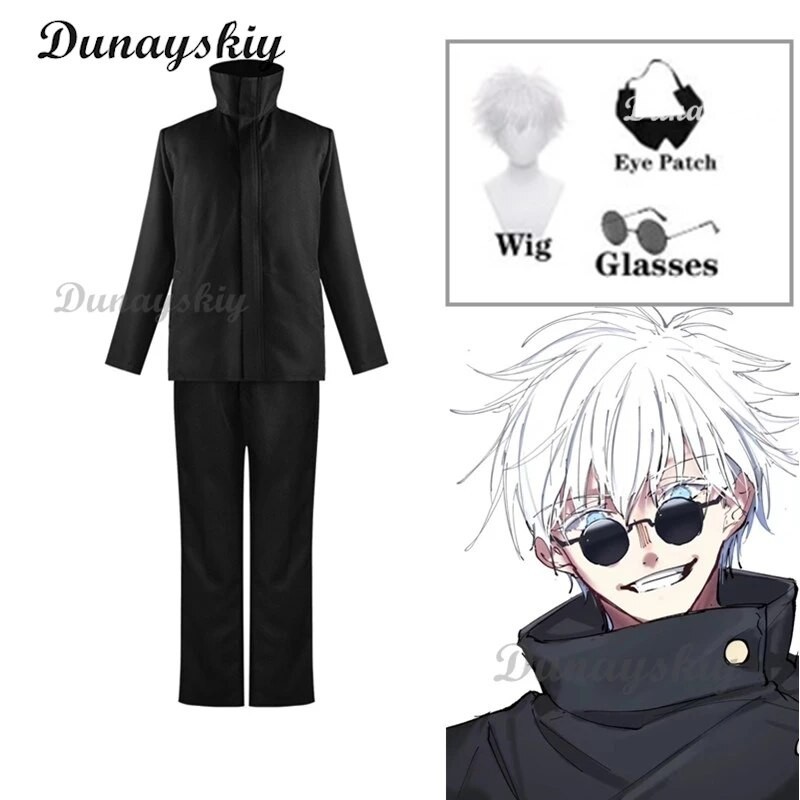 Jual PREORDER Gojo Satoru Cosplay Anime Jujutsu Kaisen Gojo Satoru ...